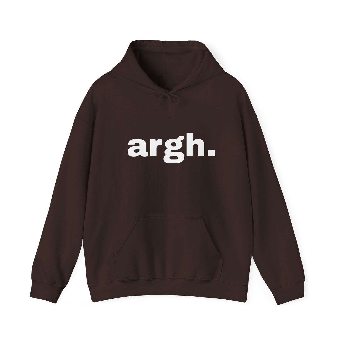 "argh." dark Unisex Hoodie Sweatshirt