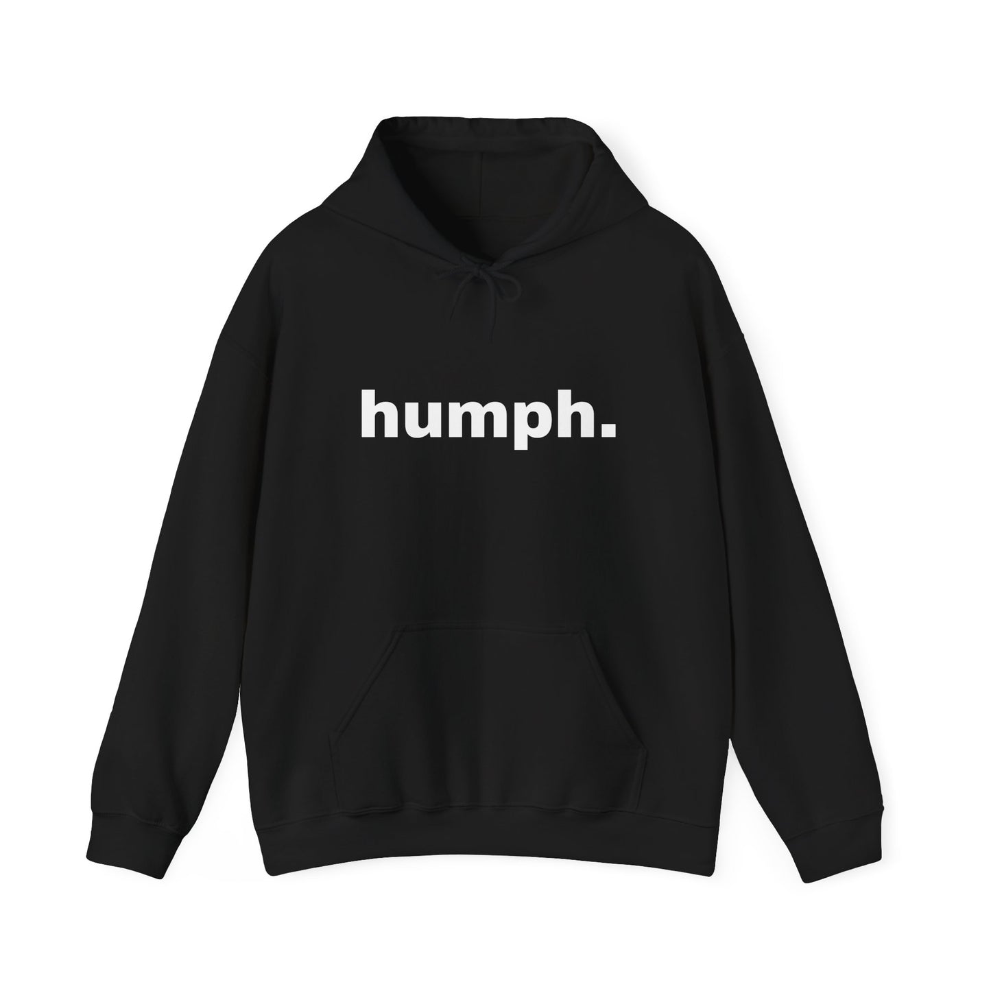 "humph." dark Unisex Hoodie Sweatshirt