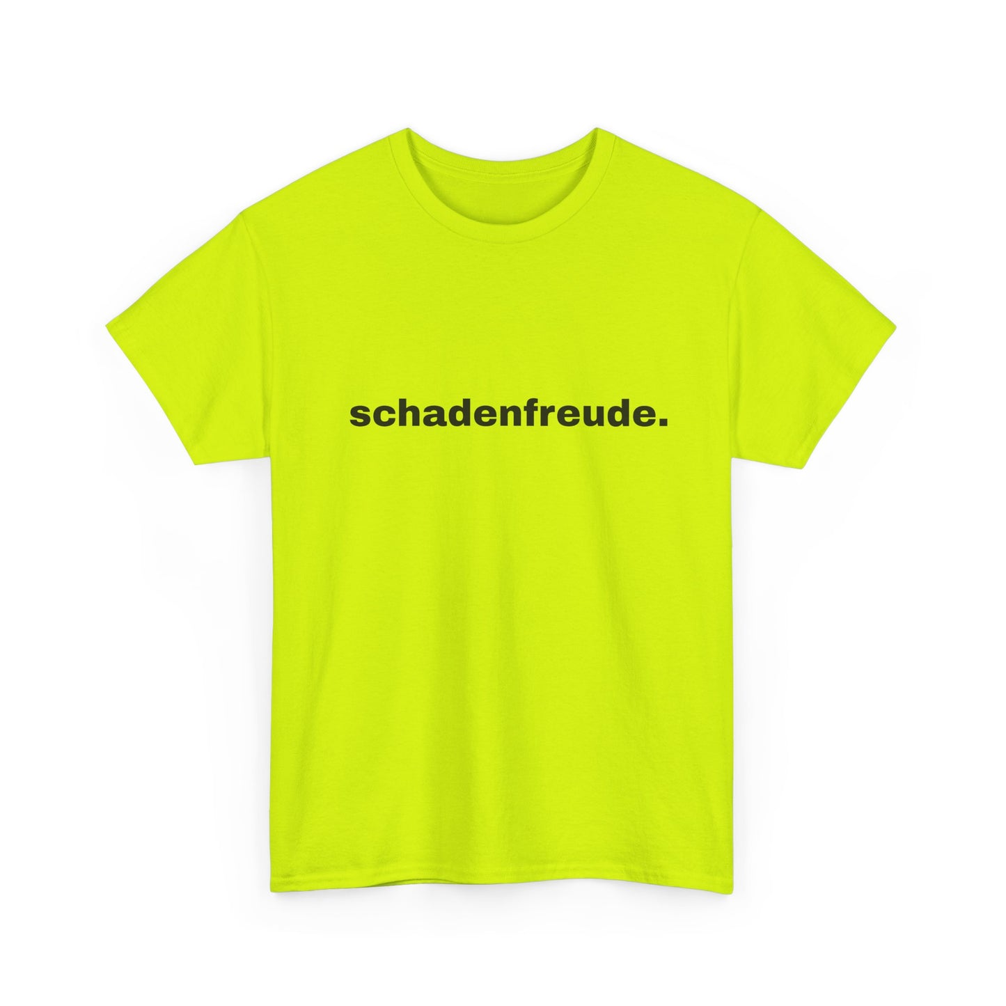 Word Emotion Tee - "schadenfreude"