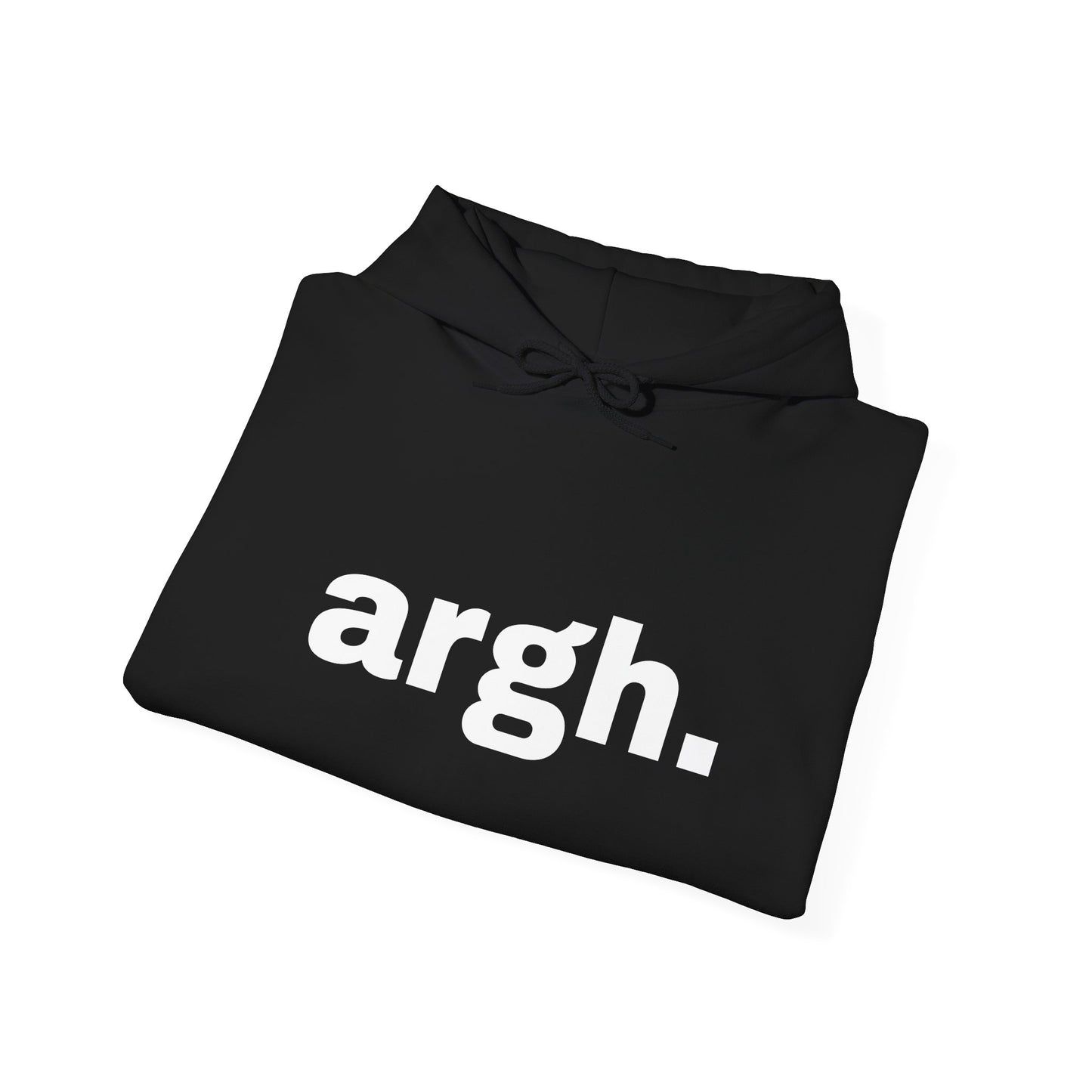 "argh." dark Unisex Hoodie Sweatshirt