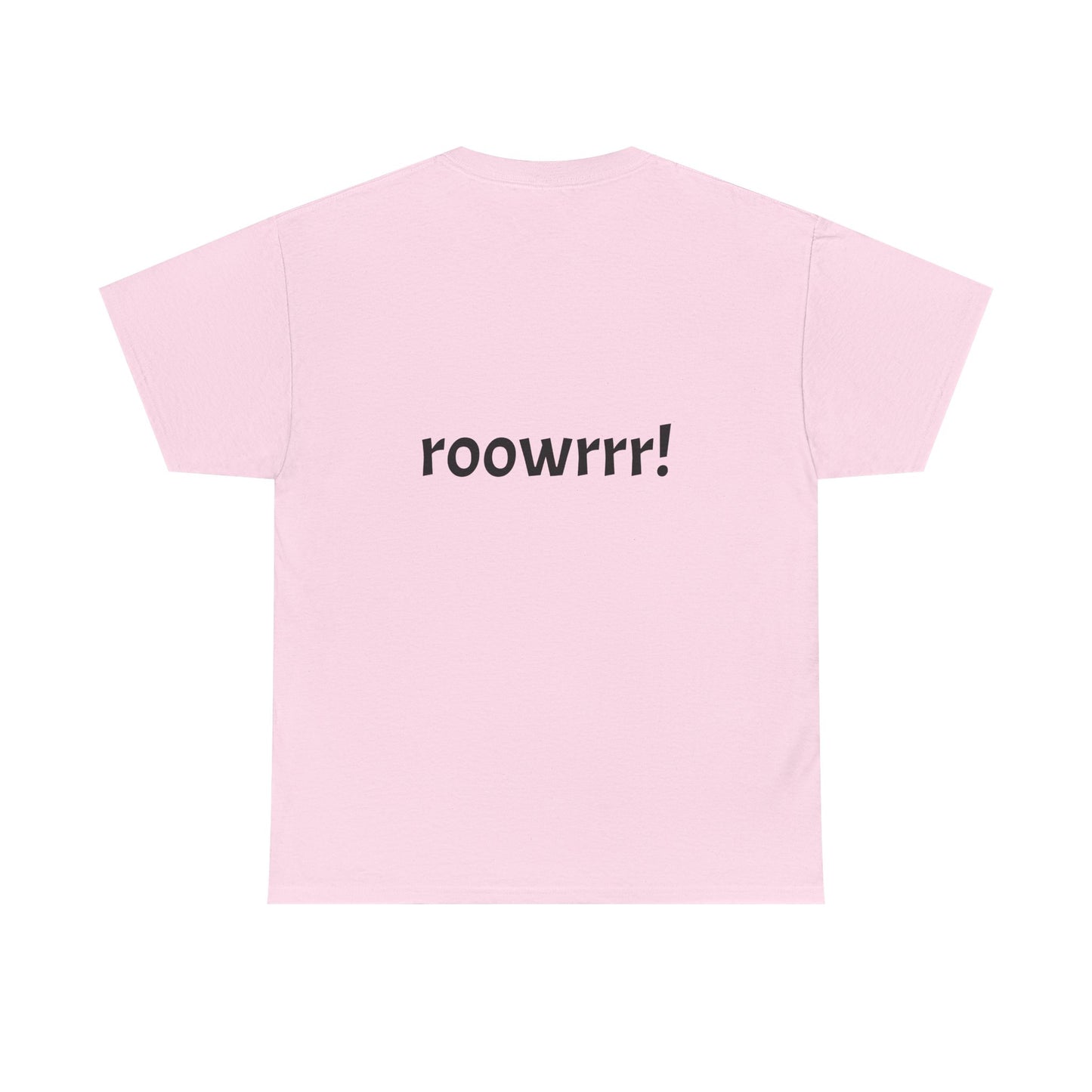 Light Pink Dinosaur Tee - T-rex!! Fashionable Dino in teal Plaid Print