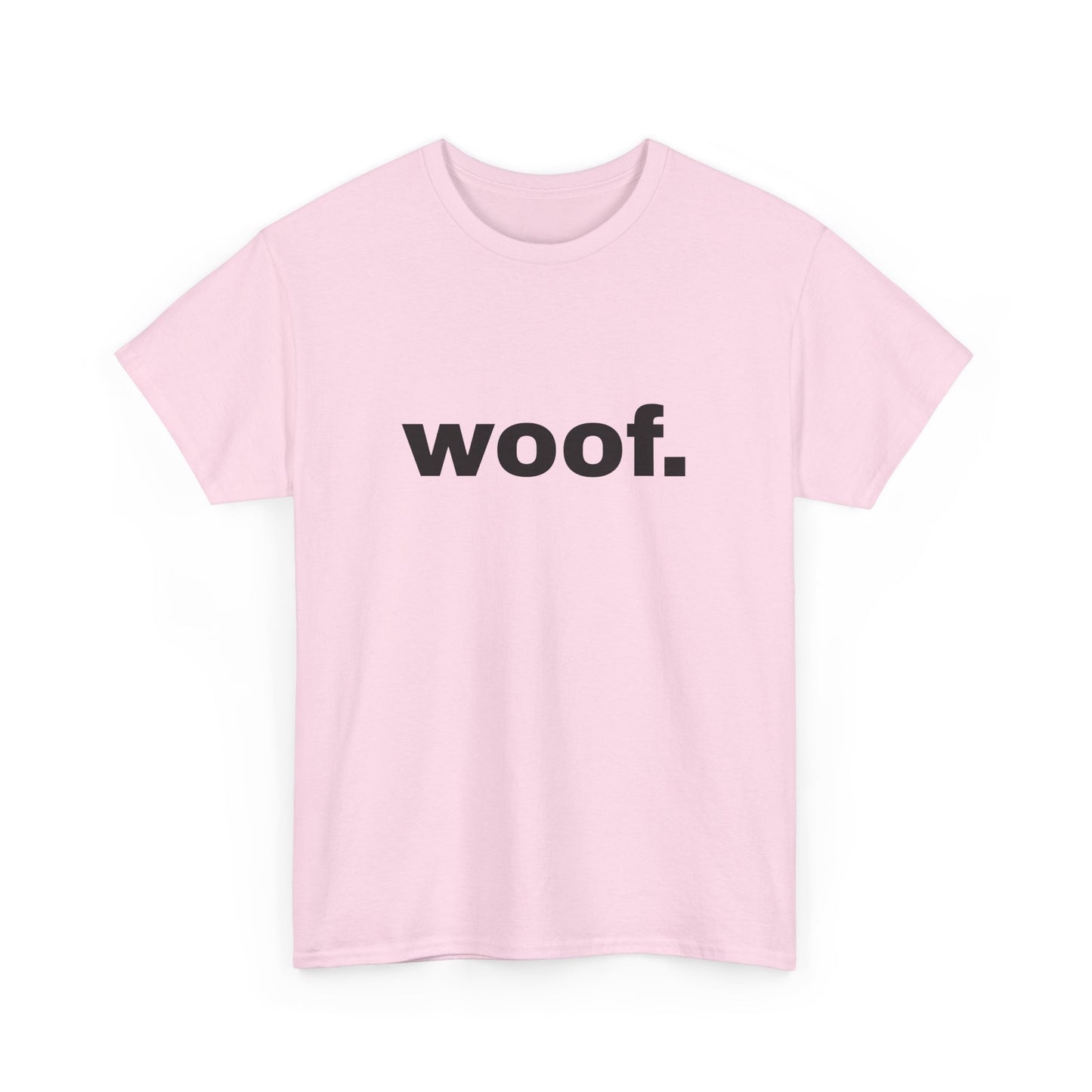 "woof" Word Emotion Tee