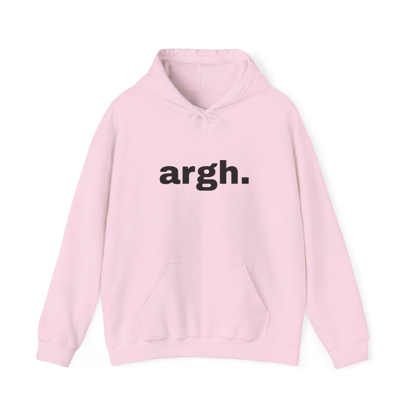 "argh." Unisex Hoodie Sweatshirt