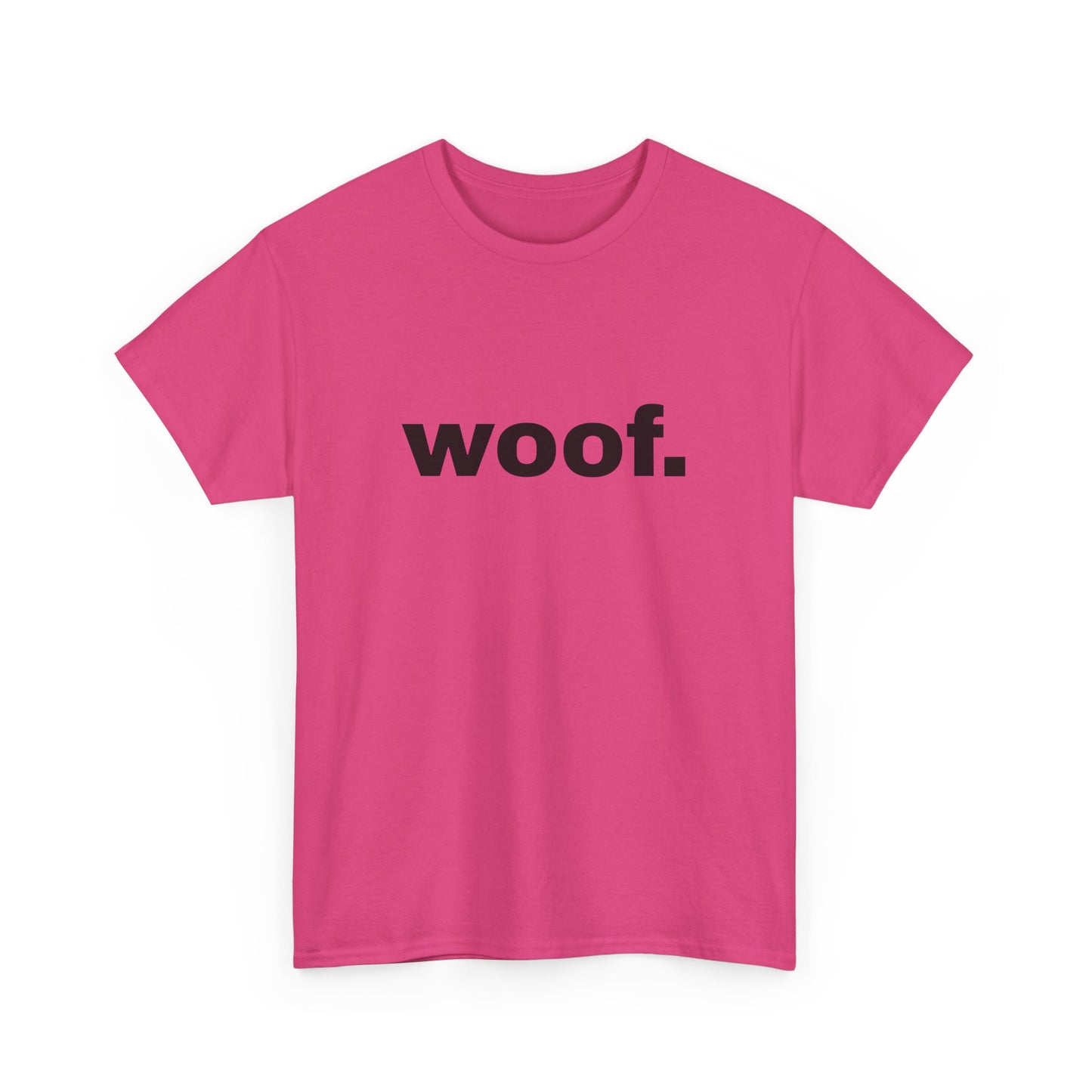 "woof" Word Emotion Tee