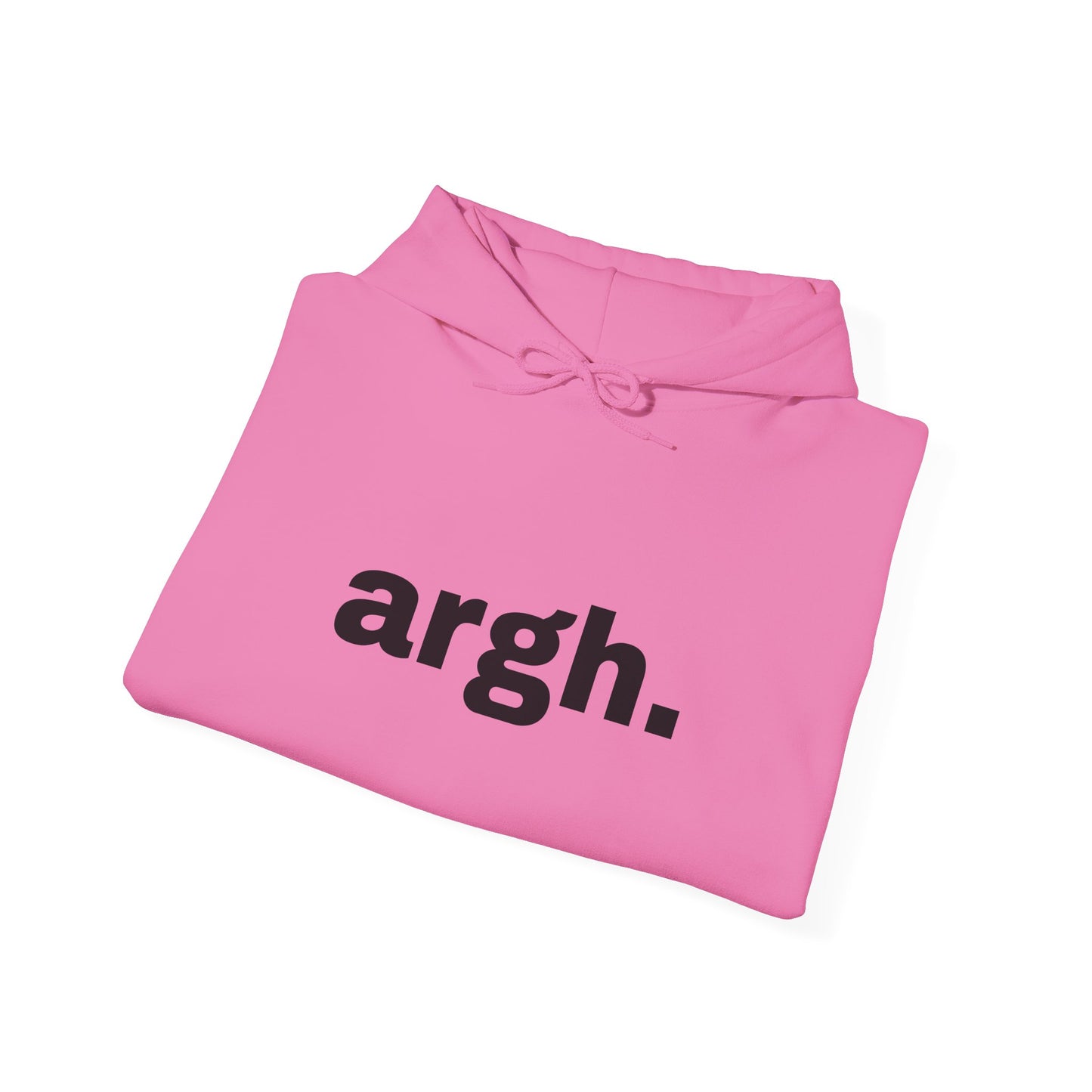 "argh." Unisex Hoodie Sweatshirt