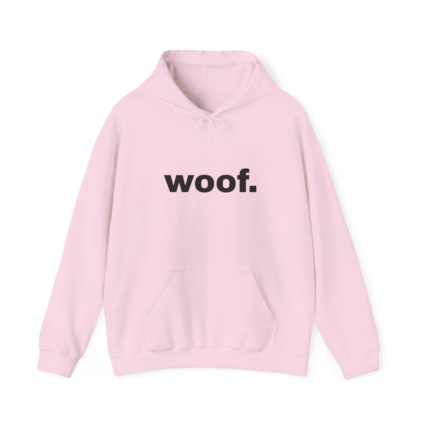 "woof" Unisex Hoodie Sweatshirt