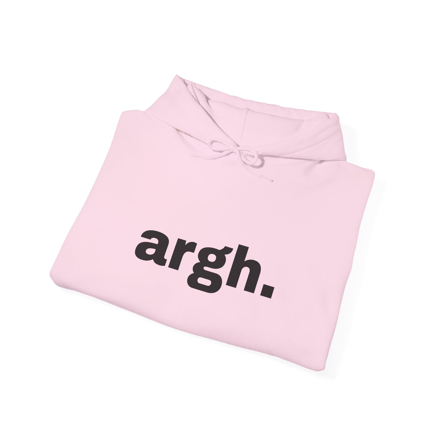 "argh." Unisex Hoodie Sweatshirt