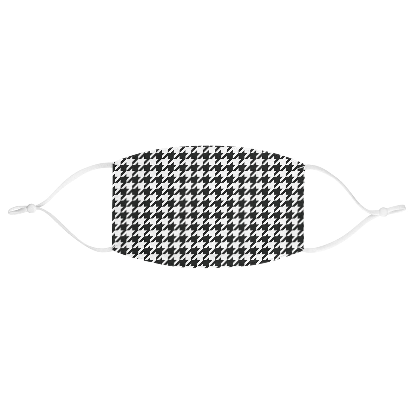 Houndstooth Fabric Face Mask