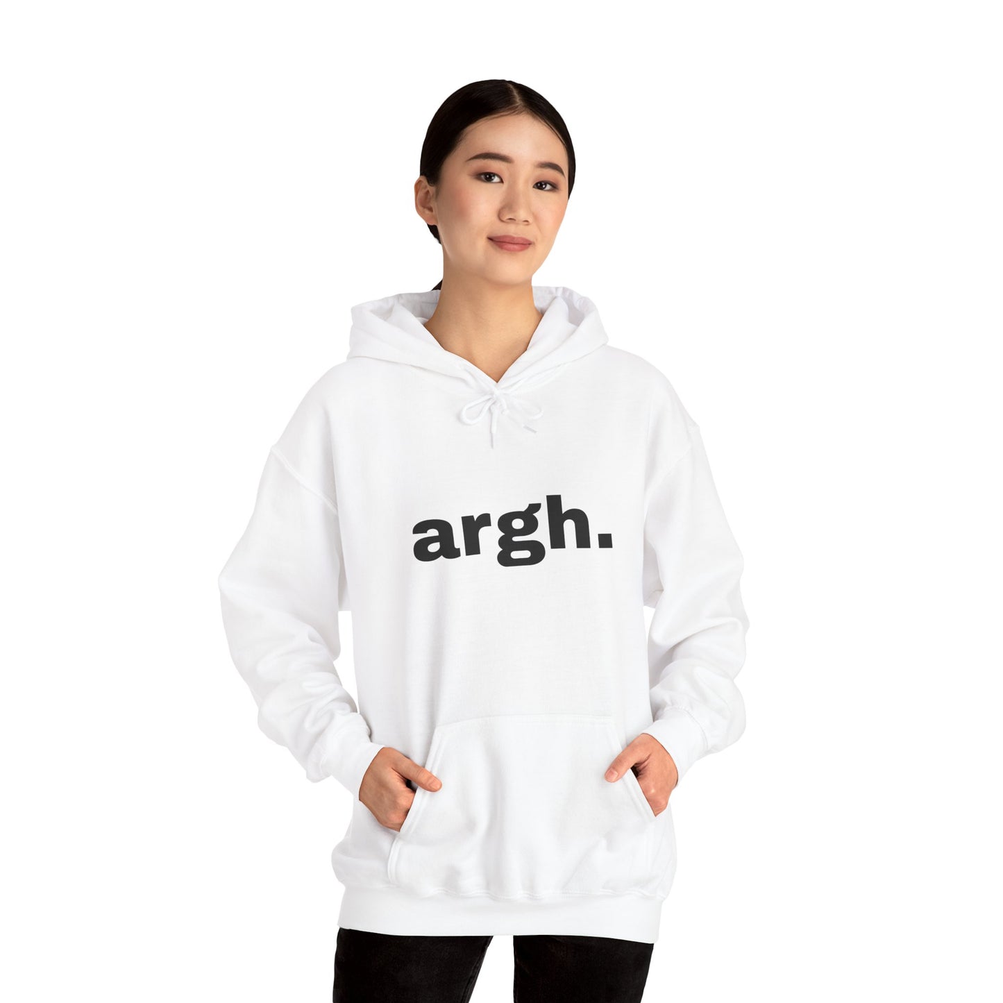 "argh." Unisex Hoodie Sweatshirt