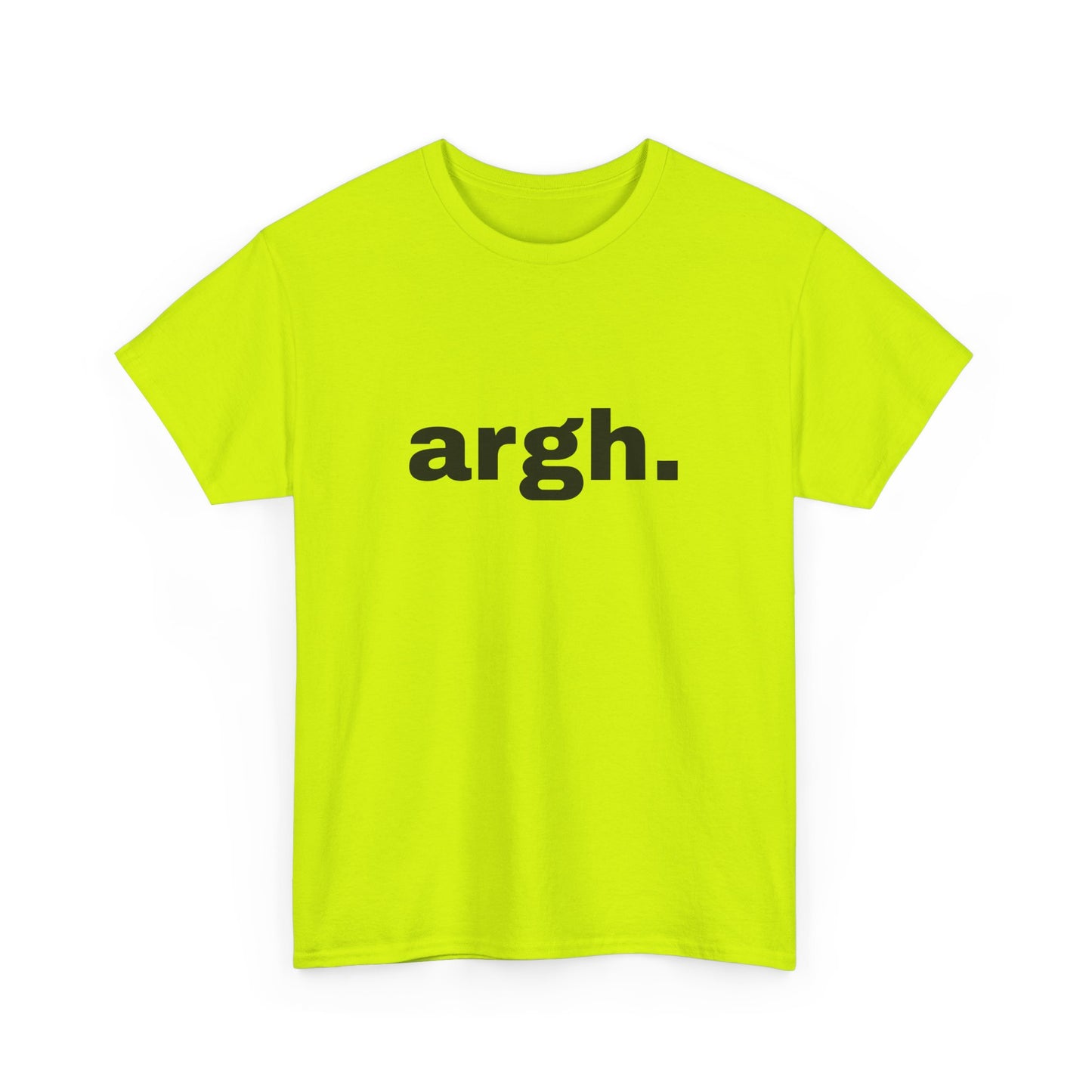 "argh" Word Emotion Tee