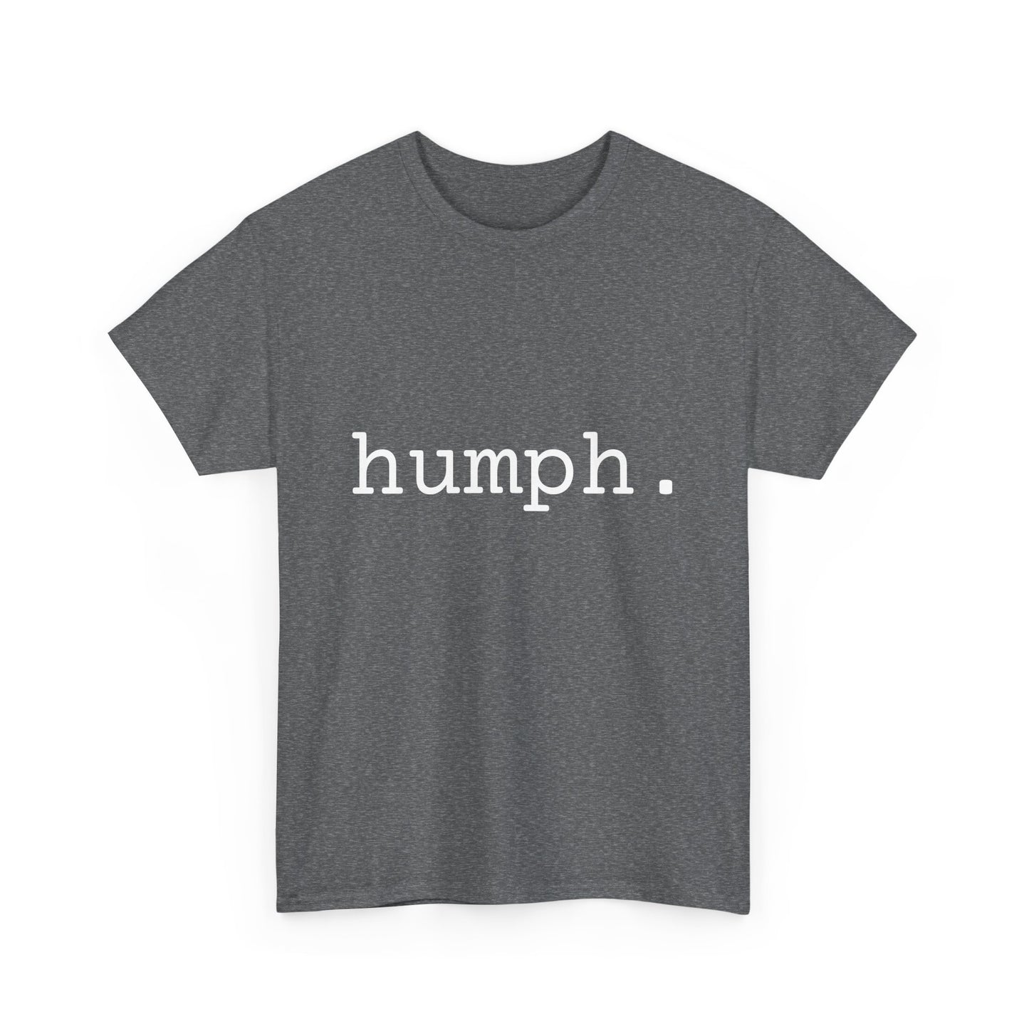 "humph." Word Emotion Tee dark