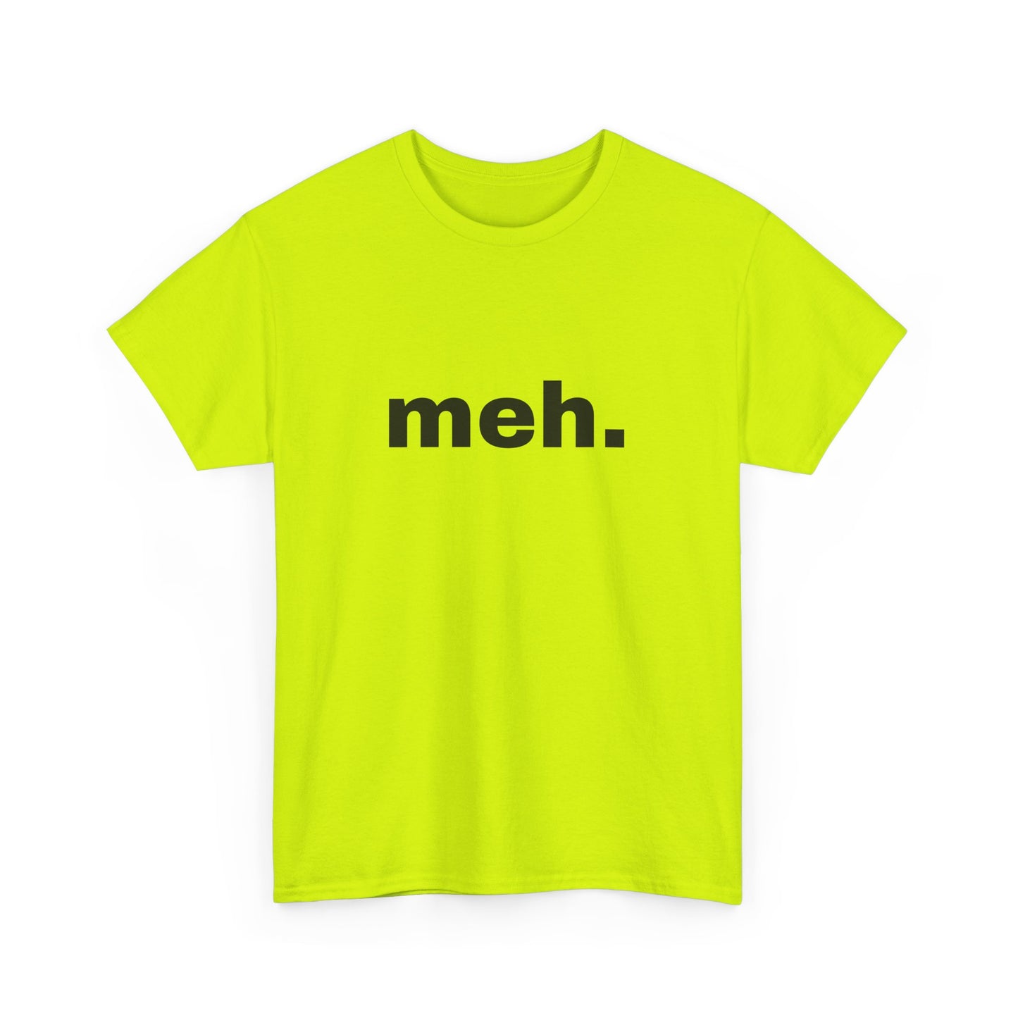 "meh" Word Emotion Tee