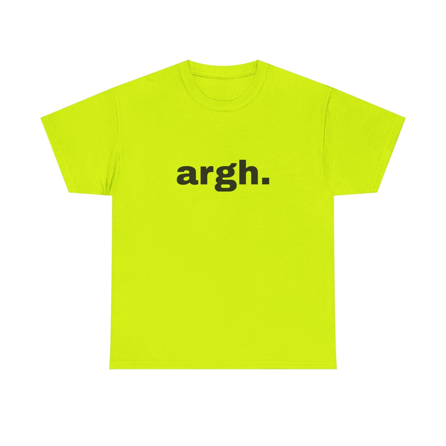 "argh" Word Emotion Tee