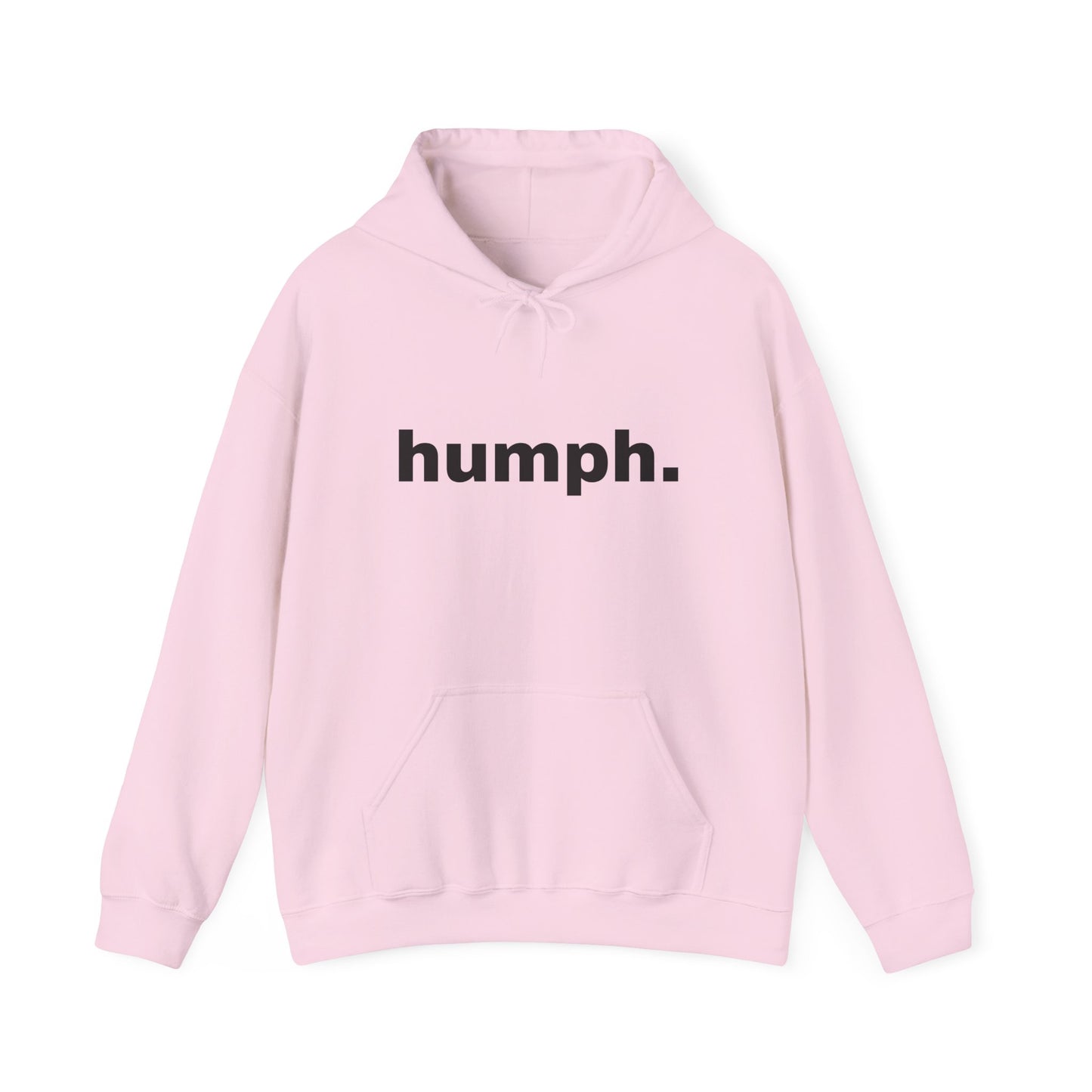 "humph." Unisex Hoodie Sweatshirt