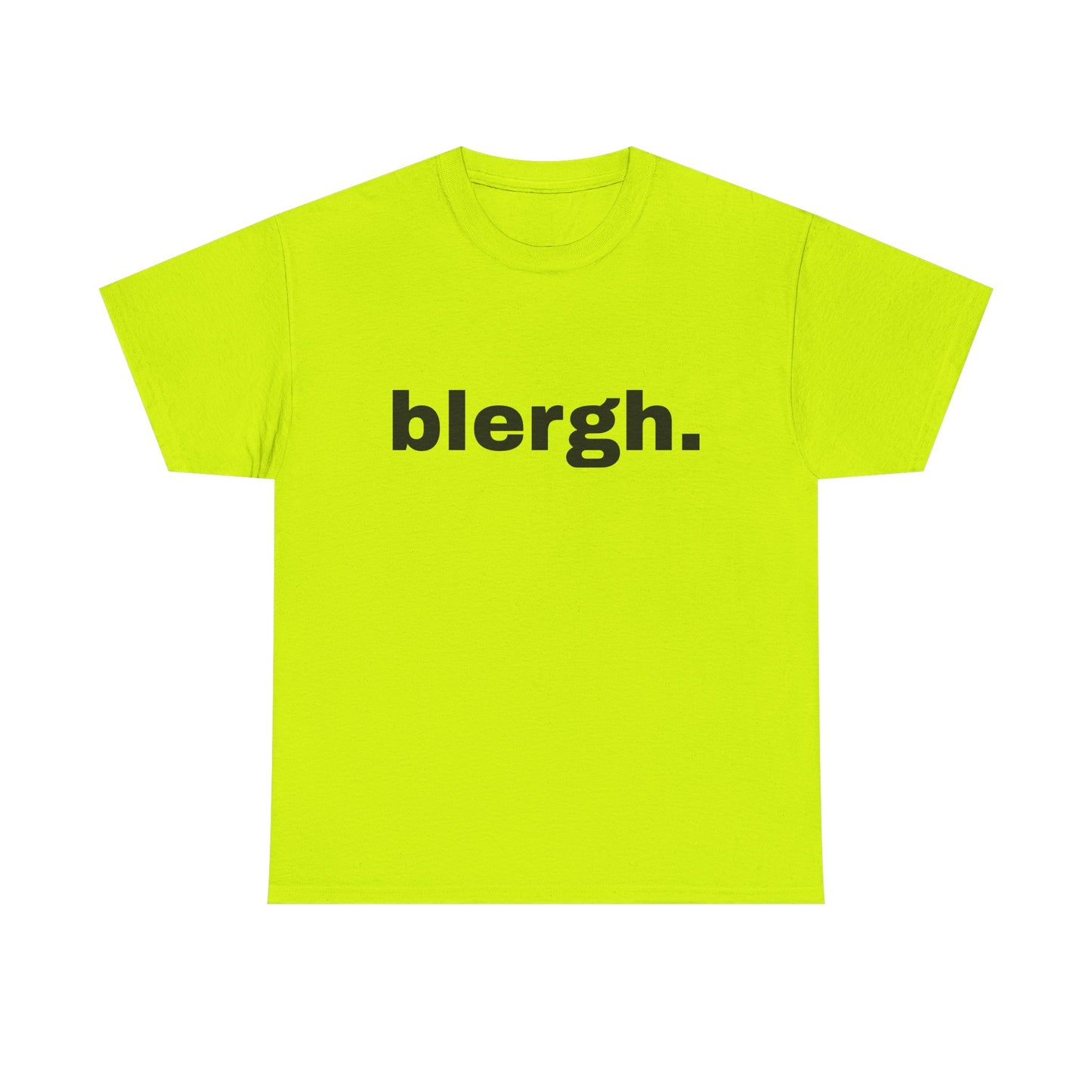 "blergh" Word Emotion Tee