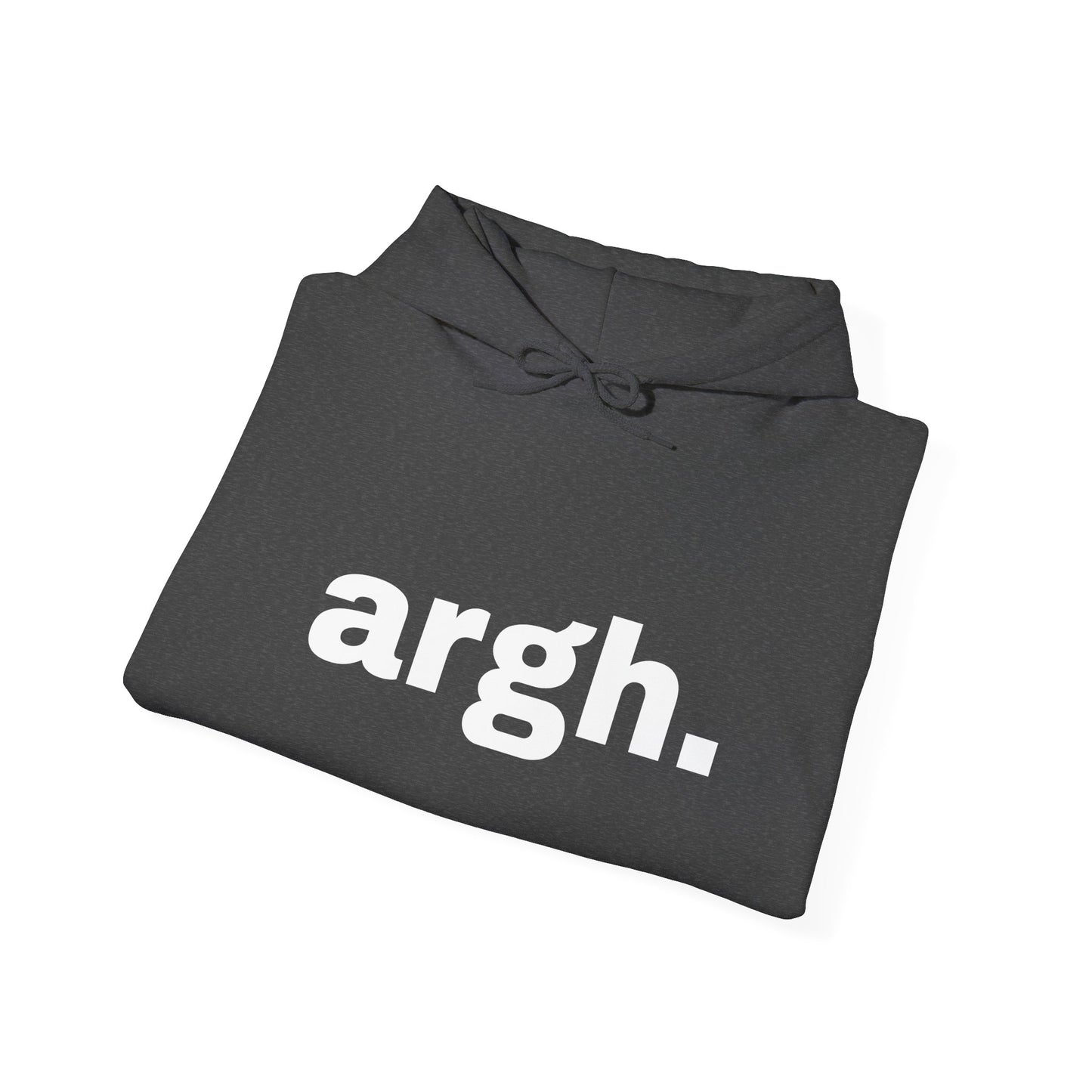 "argh." dark Unisex Hoodie Sweatshirt