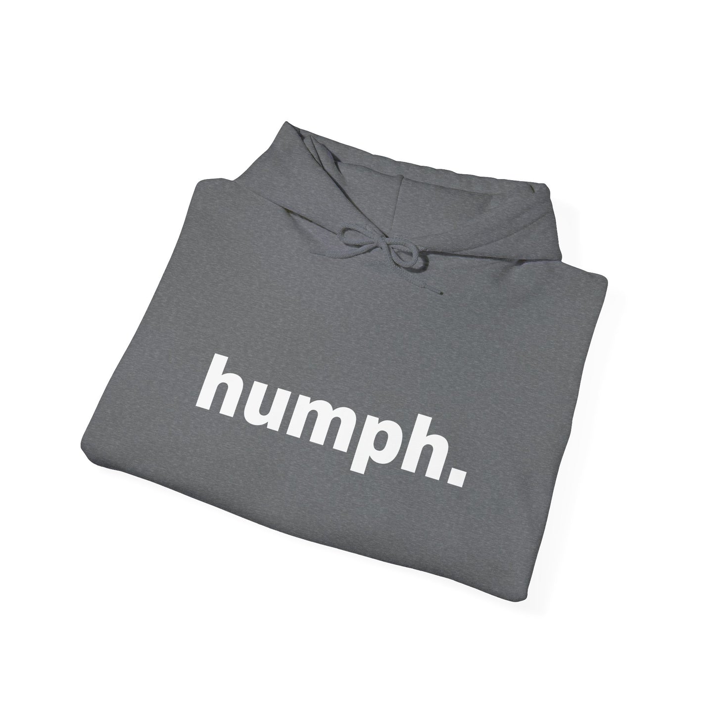 "humph." dark Unisex Hoodie Sweatshirt