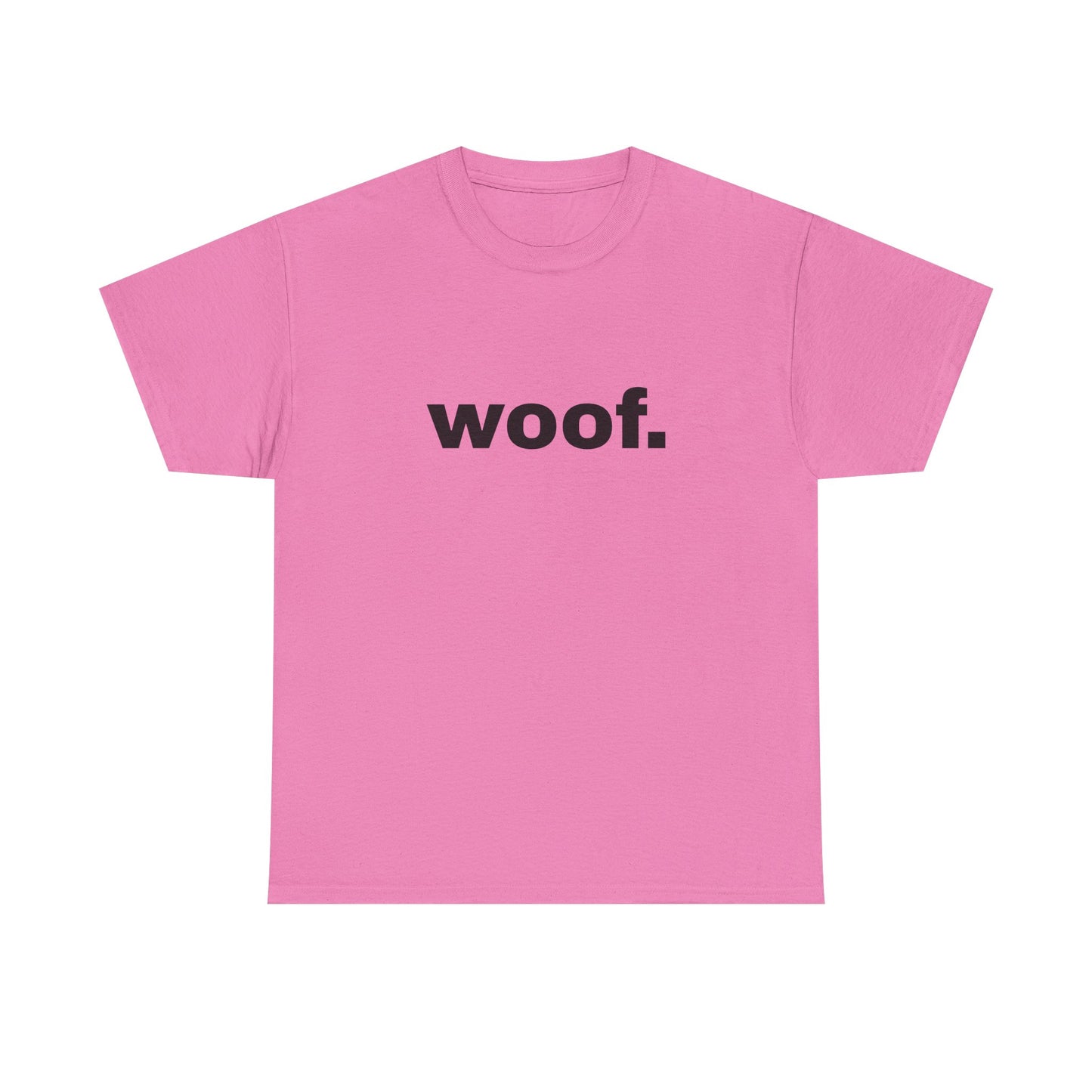 "woof" Word Emotion Tee