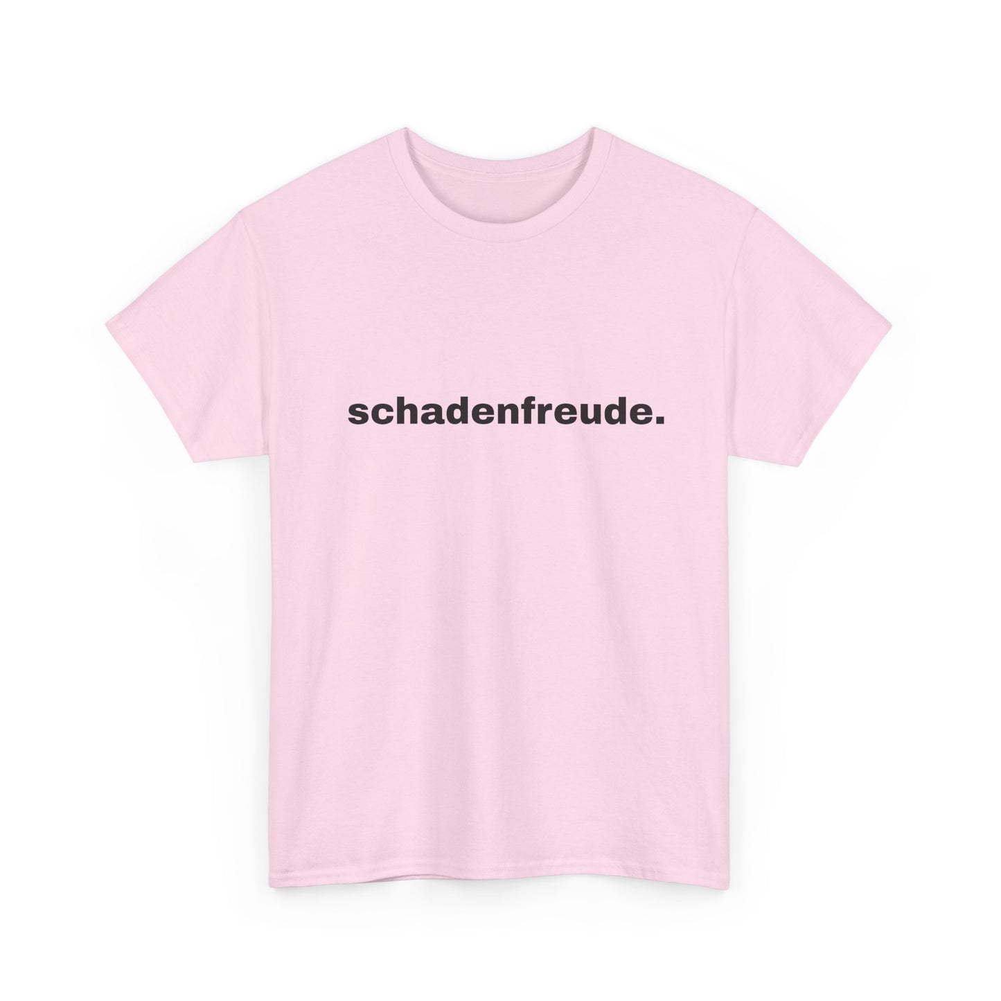 Word Emotion Tee - "schadenfreude"