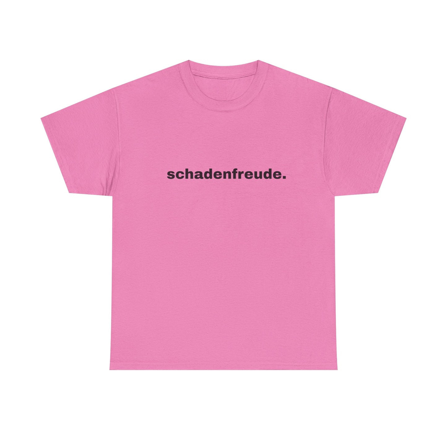 Word Emotion Tee - "schadenfreude"