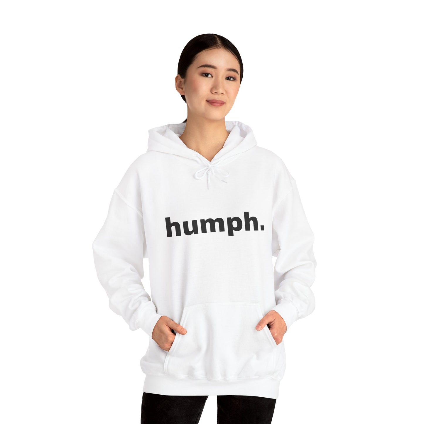 "humph." Unisex Hoodie Sweatshirt