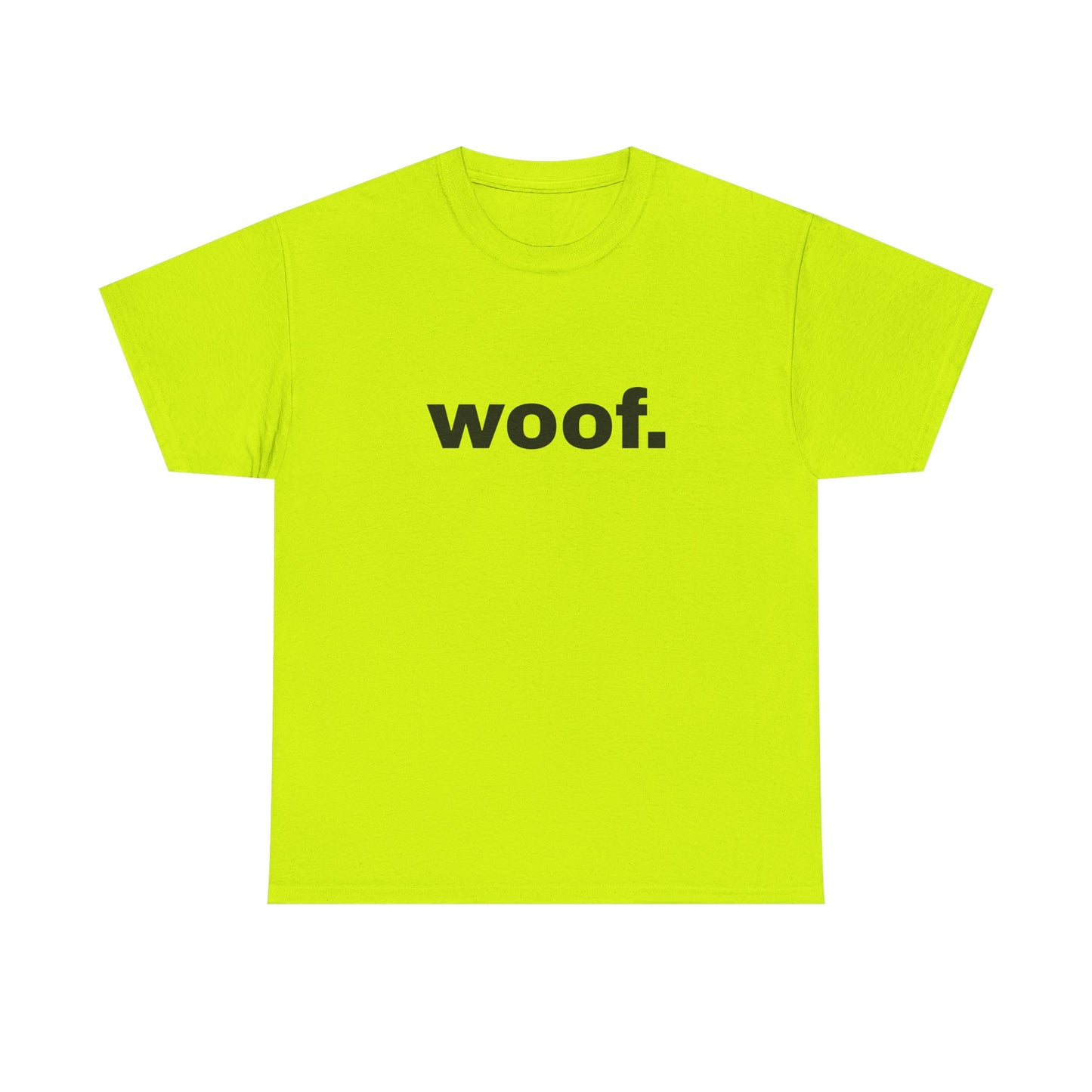 "woof" Word Emotion Tee