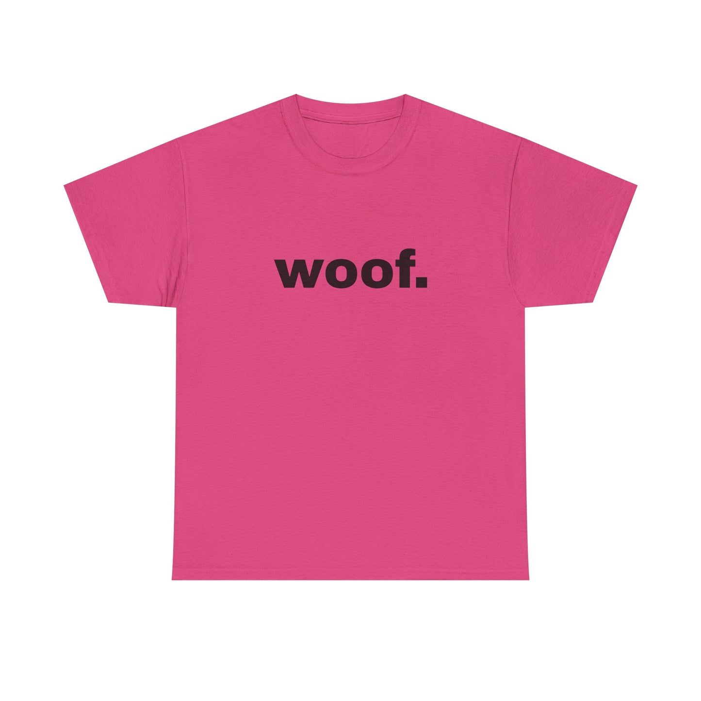 "woof" Word Emotion Tee
