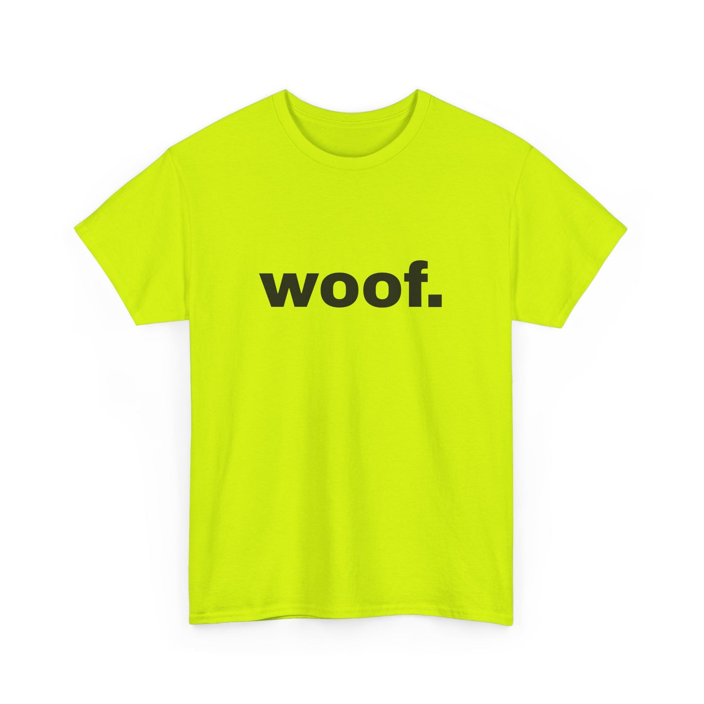 "woof" Word Emotion Tee