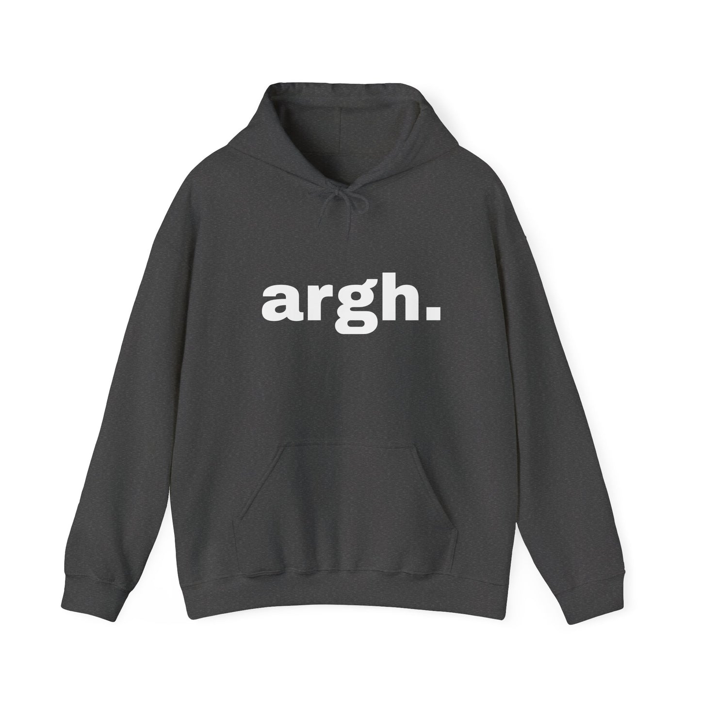 "argh." dark Unisex Hoodie Sweatshirt