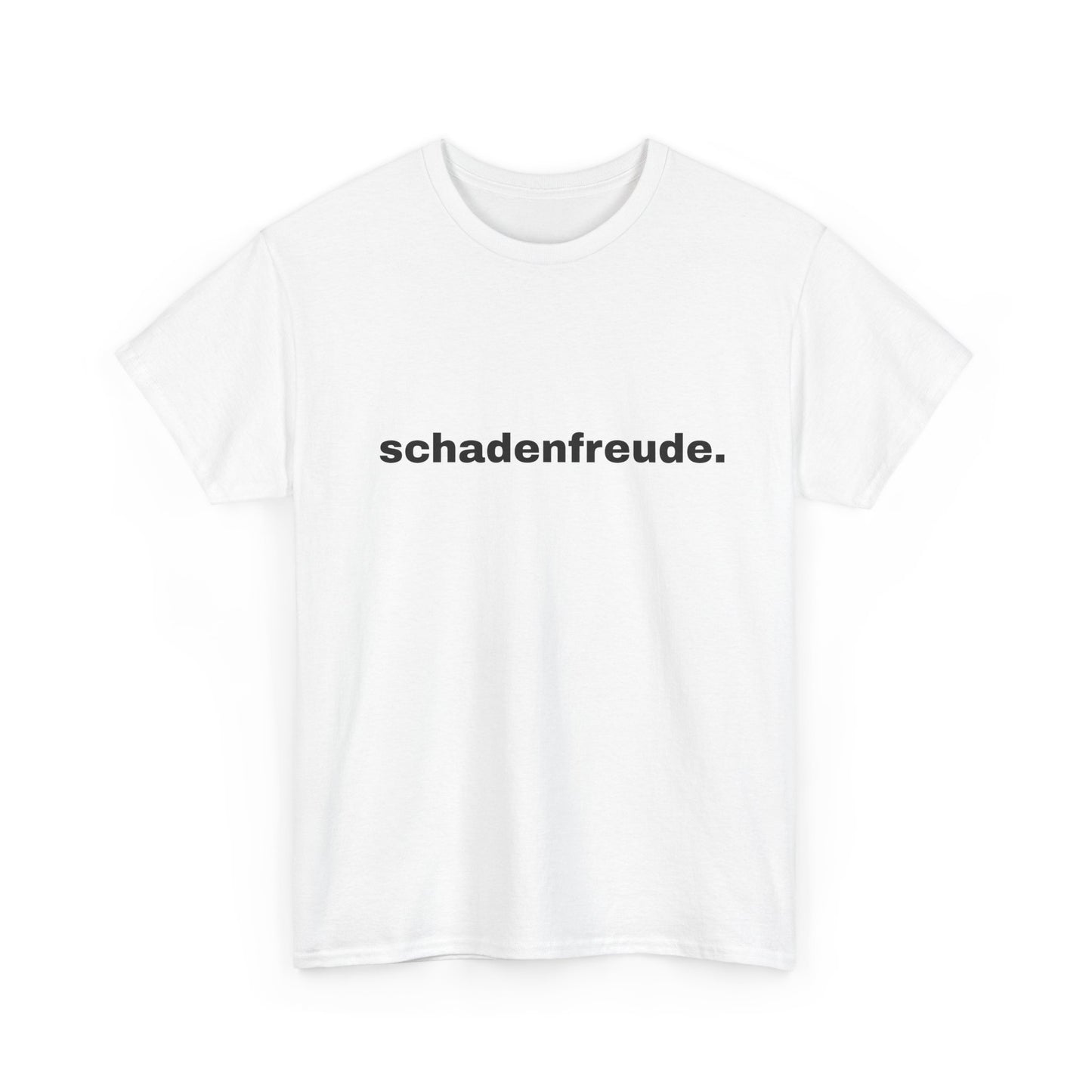 Word Emotion Tee - "schadenfreude"