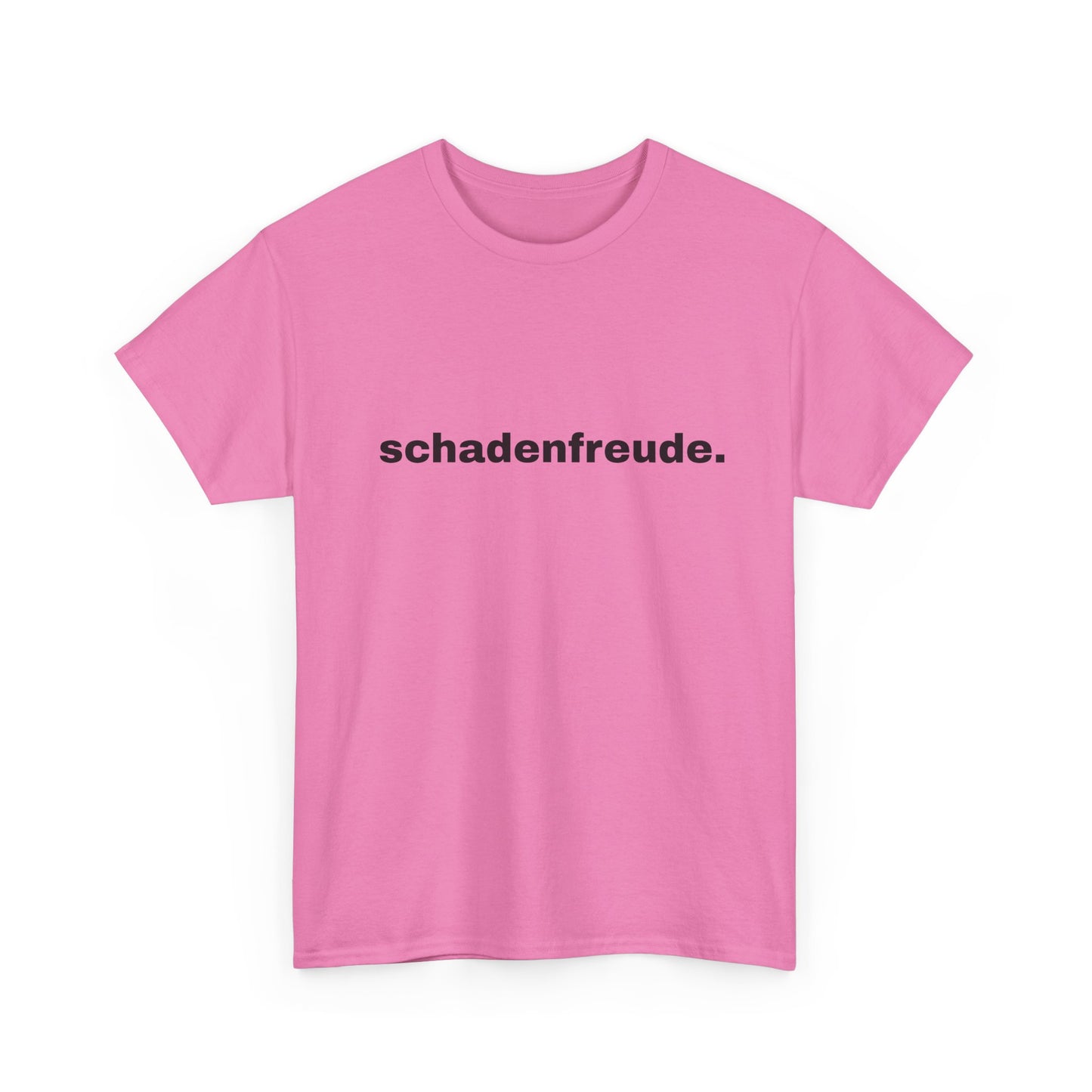 Word Emotion Tee - "schadenfreude"