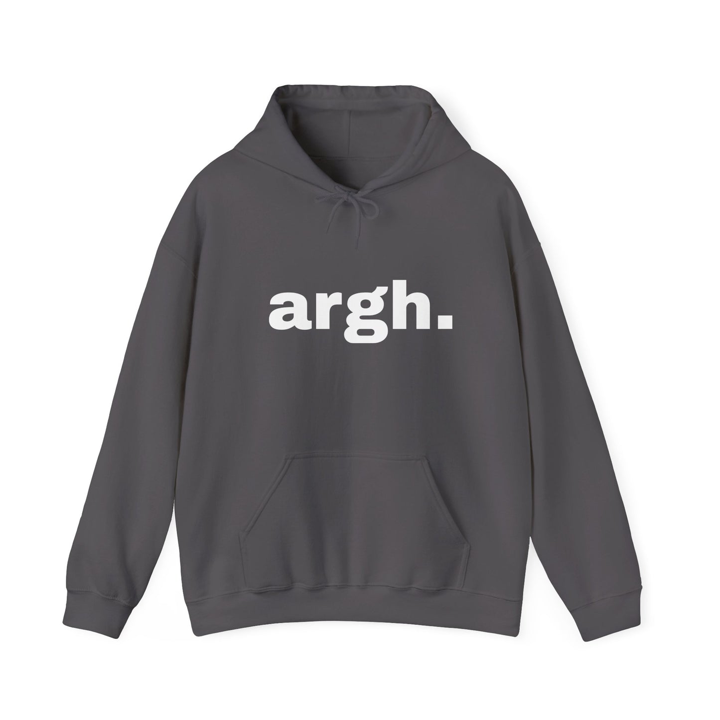 "argh." dark Unisex Hoodie Sweatshirt