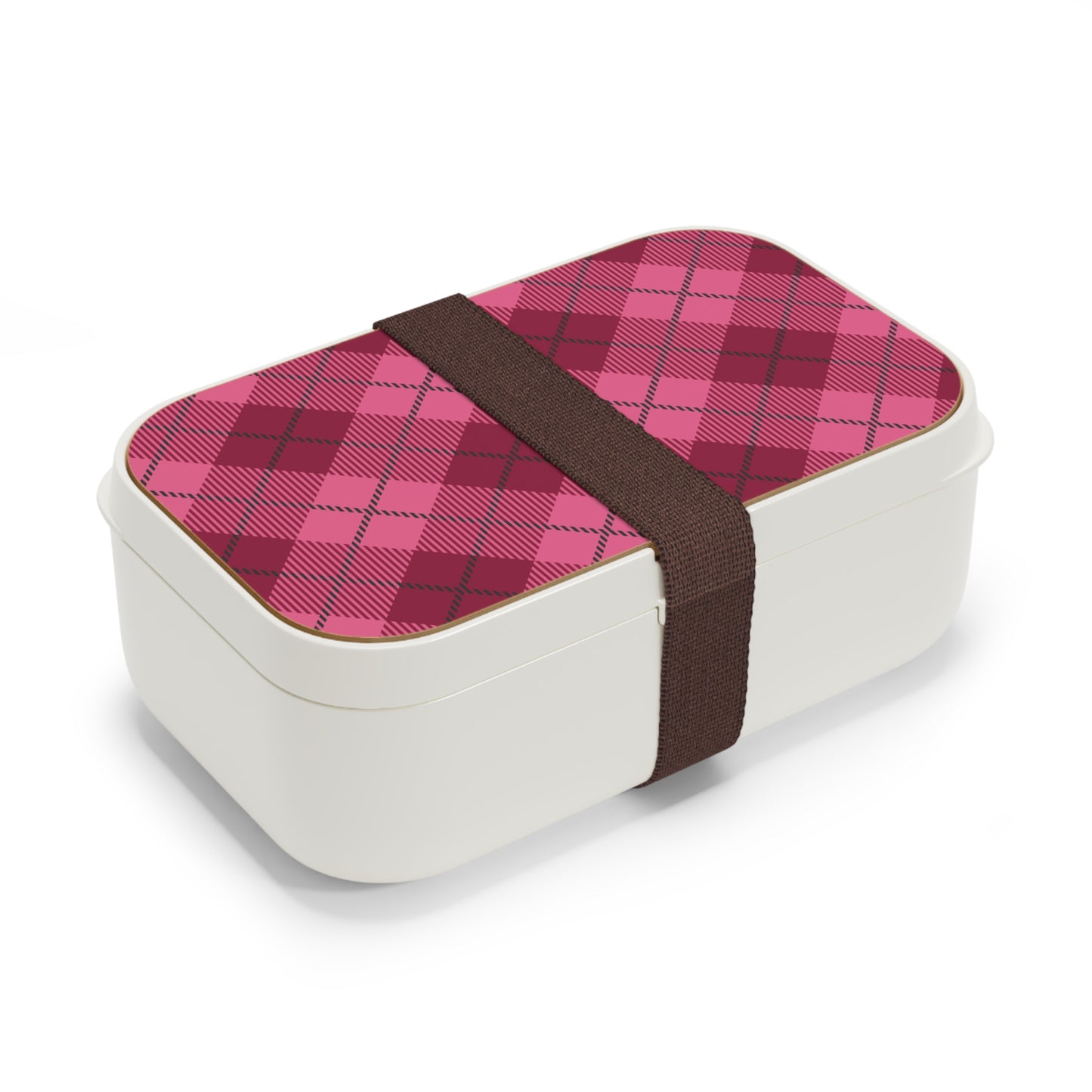 Pink Plaid Bento Lunch Box!