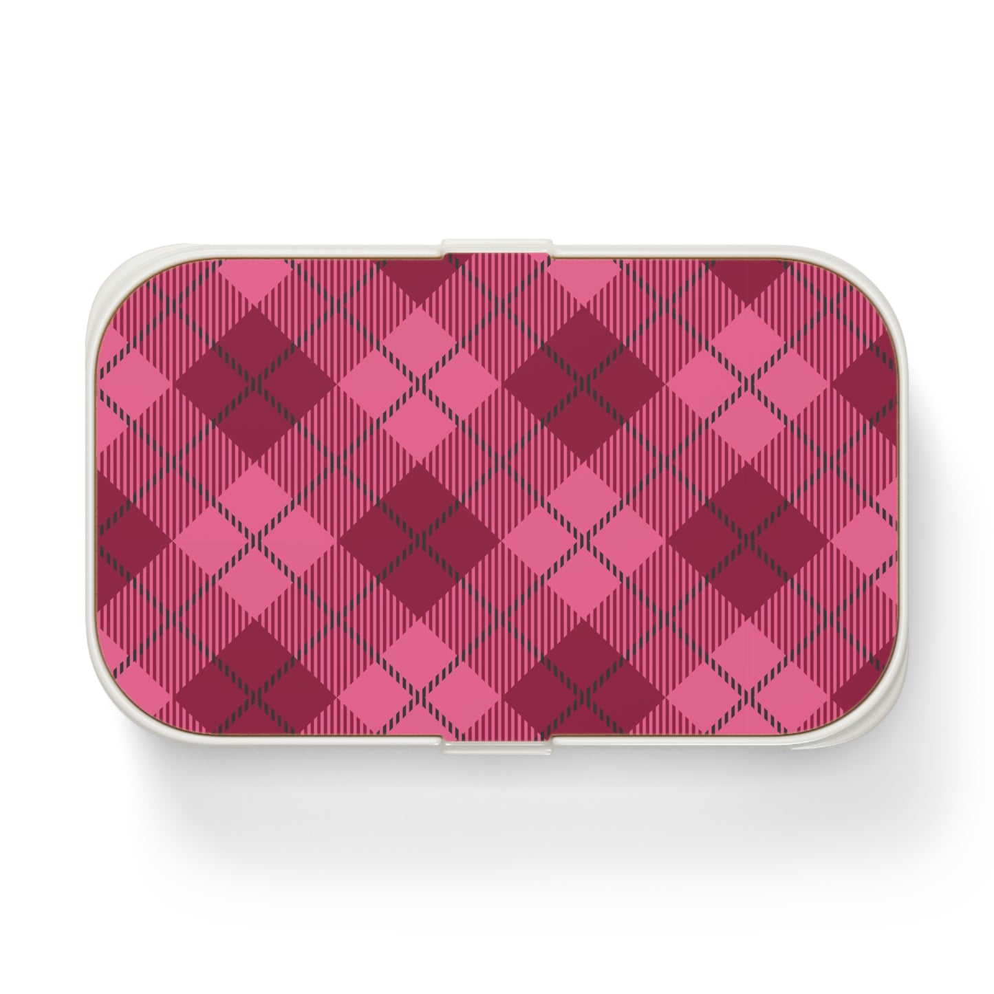 Pink Plaid Bento Lunch Box!