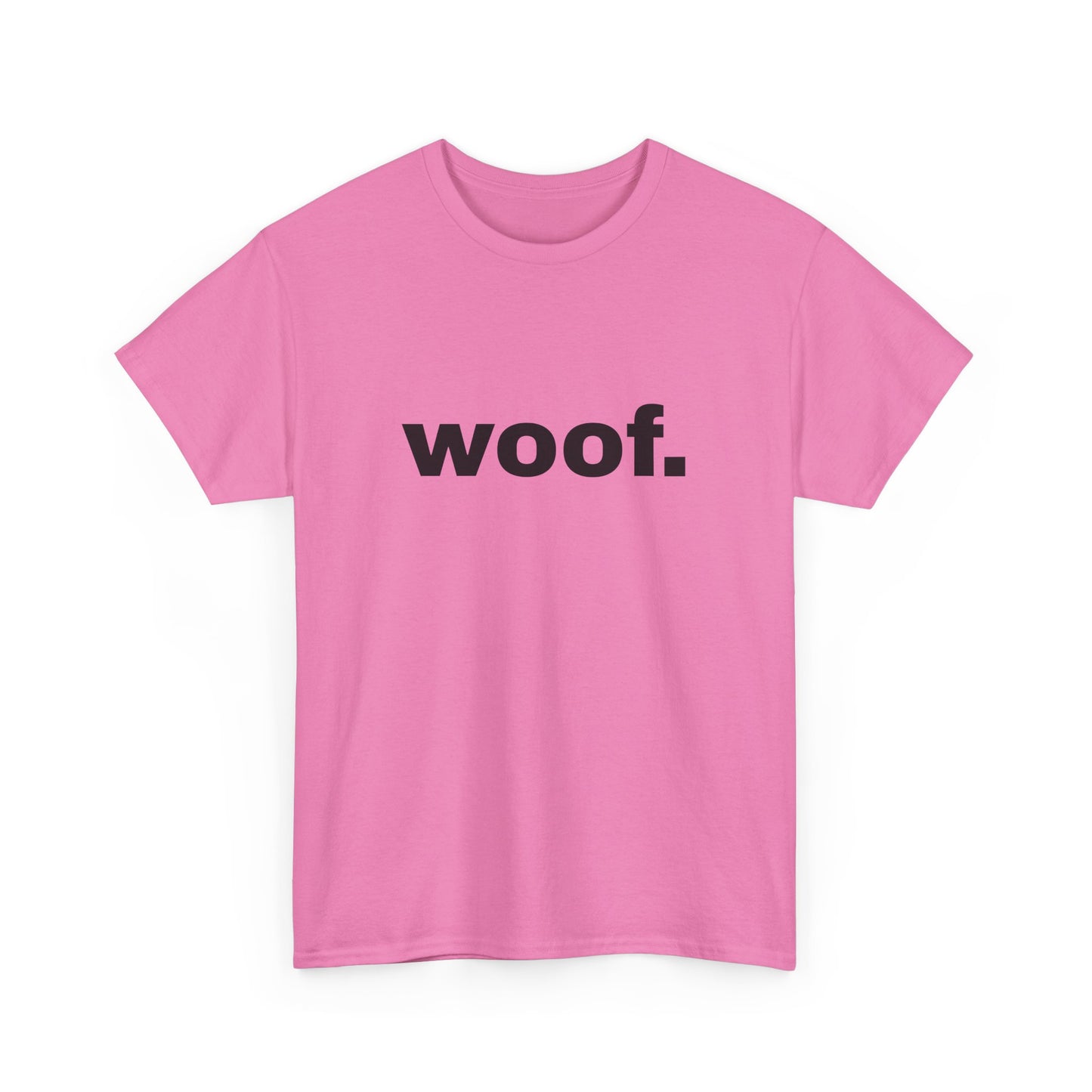 "woof" Word Emotion Tee