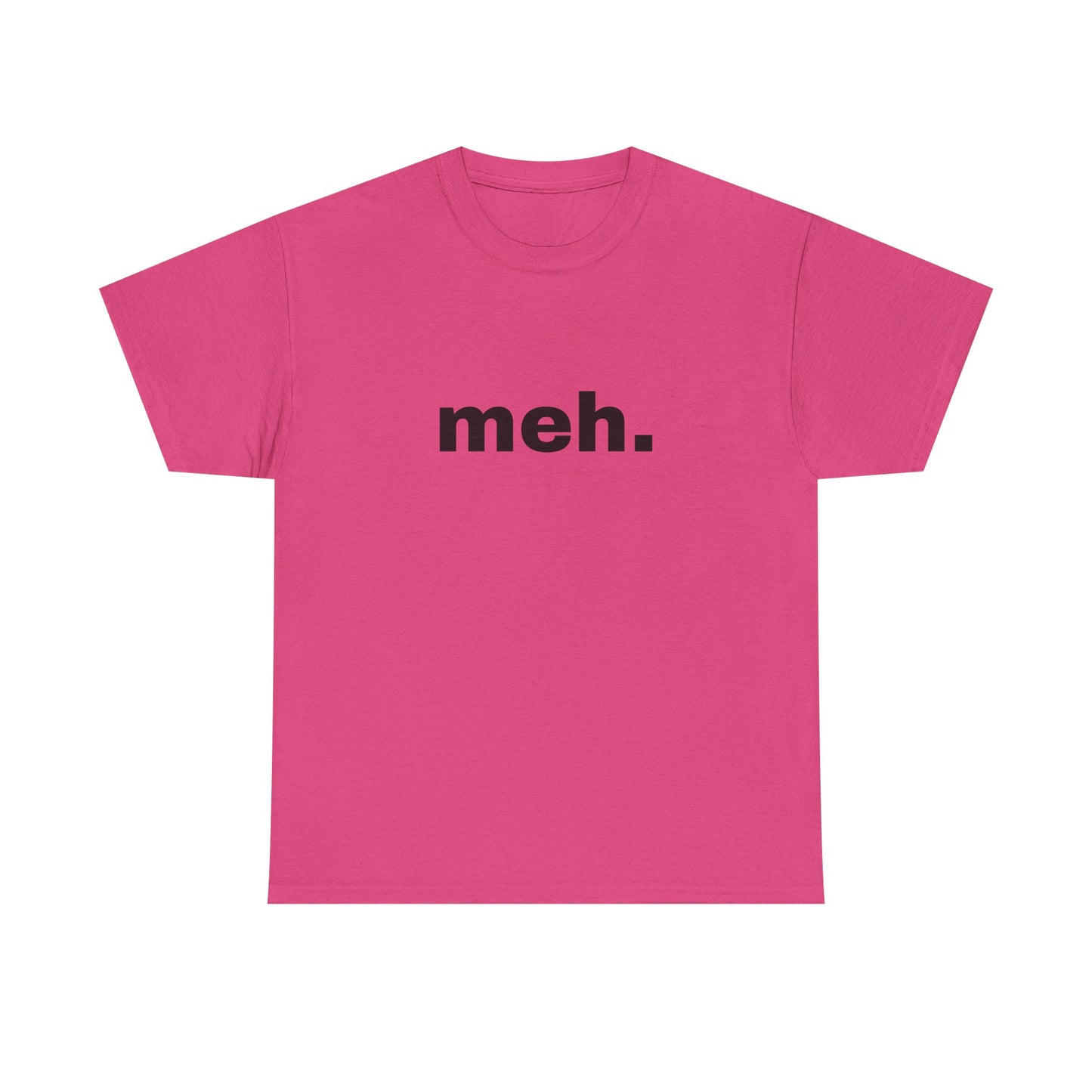 "meh" Word Emotion Tee