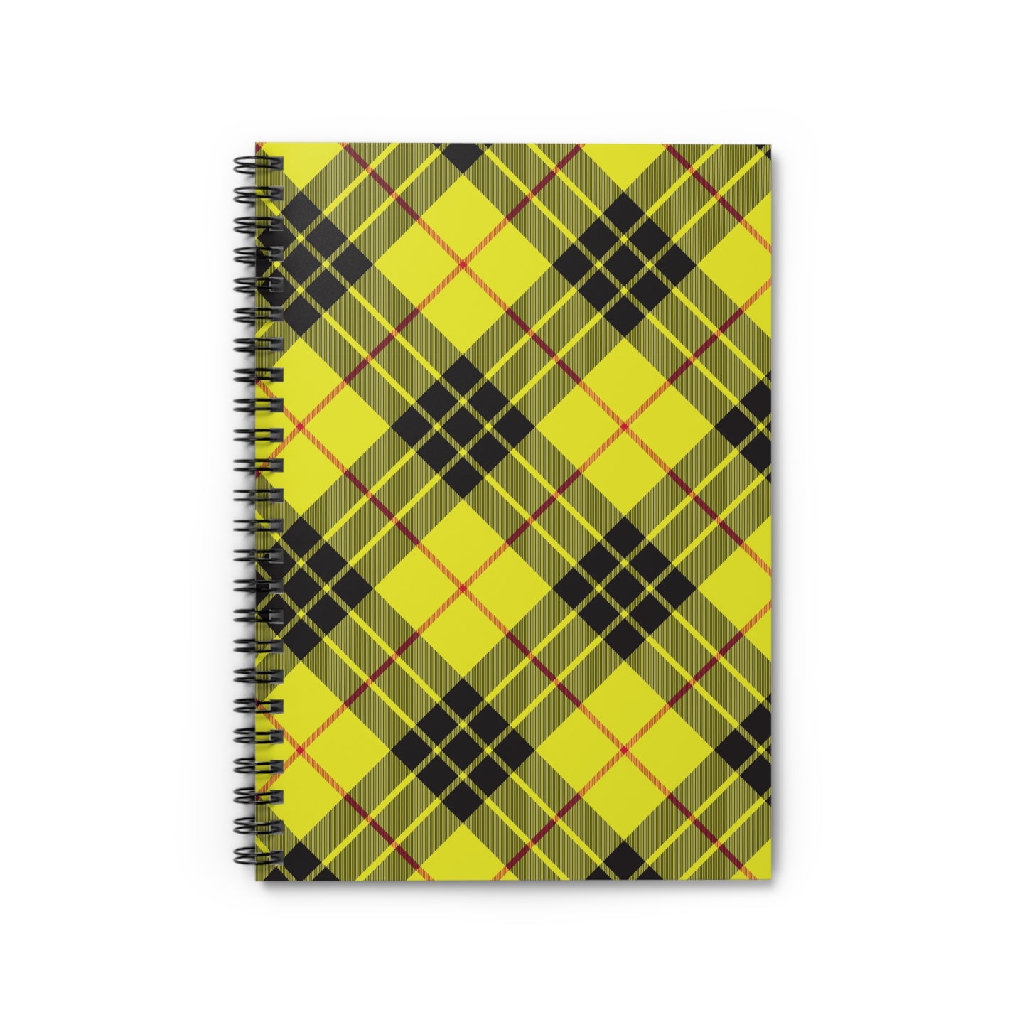 Tartan Spiral Notebook - Ruled Line