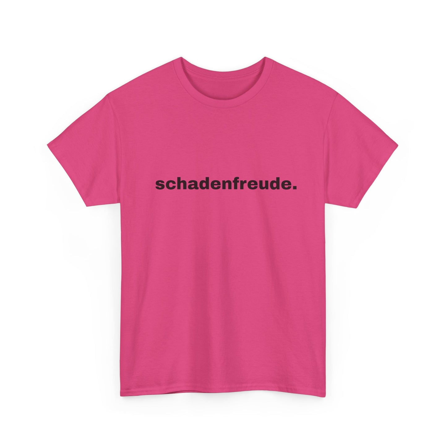 Word Emotion Tee - "schadenfreude"