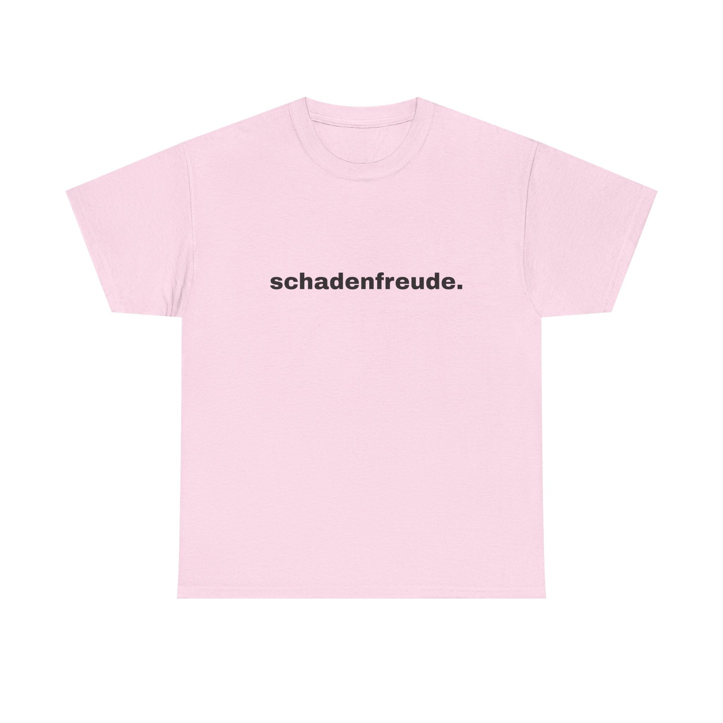 Word Emotion Tee - "schadenfreude"